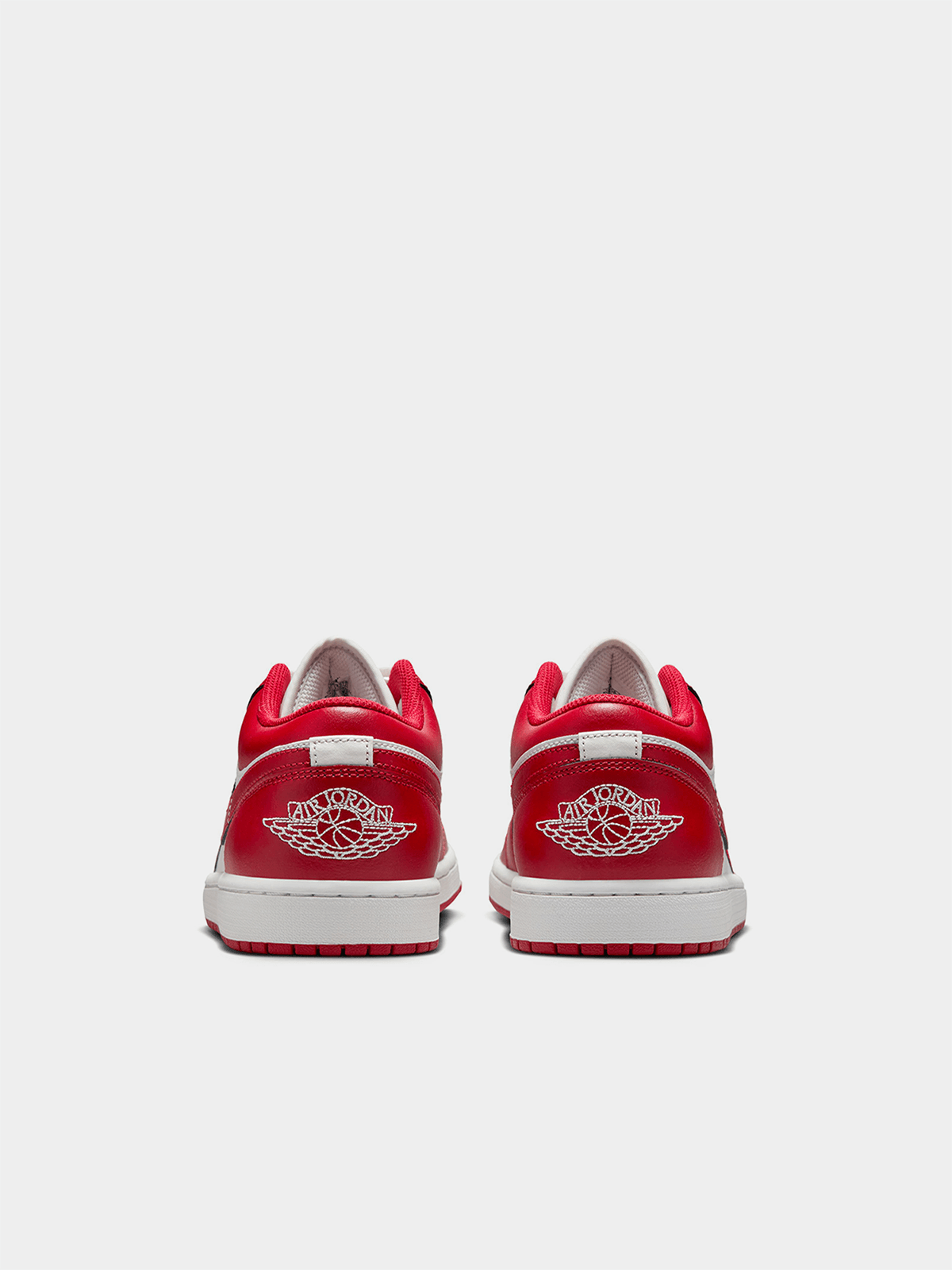 Jordan Men's 1 Low Red/White Sneaker
